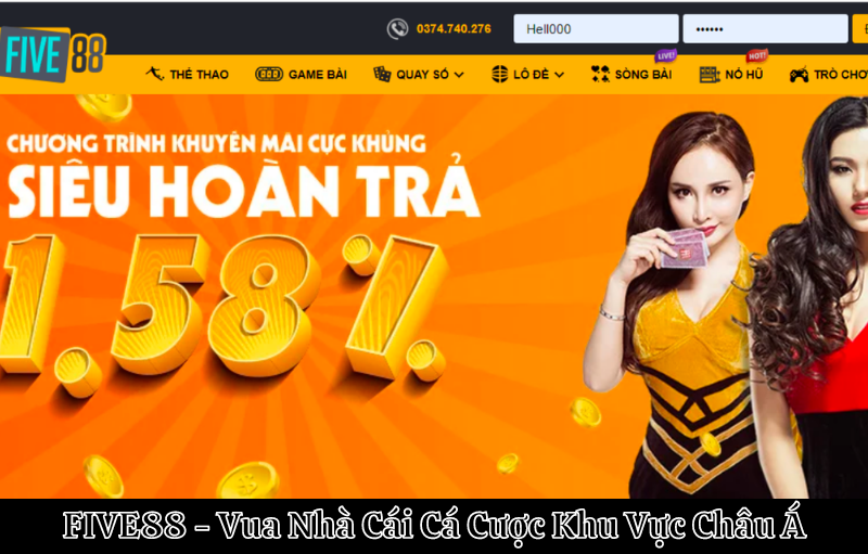 khuyến mãi khủng five88